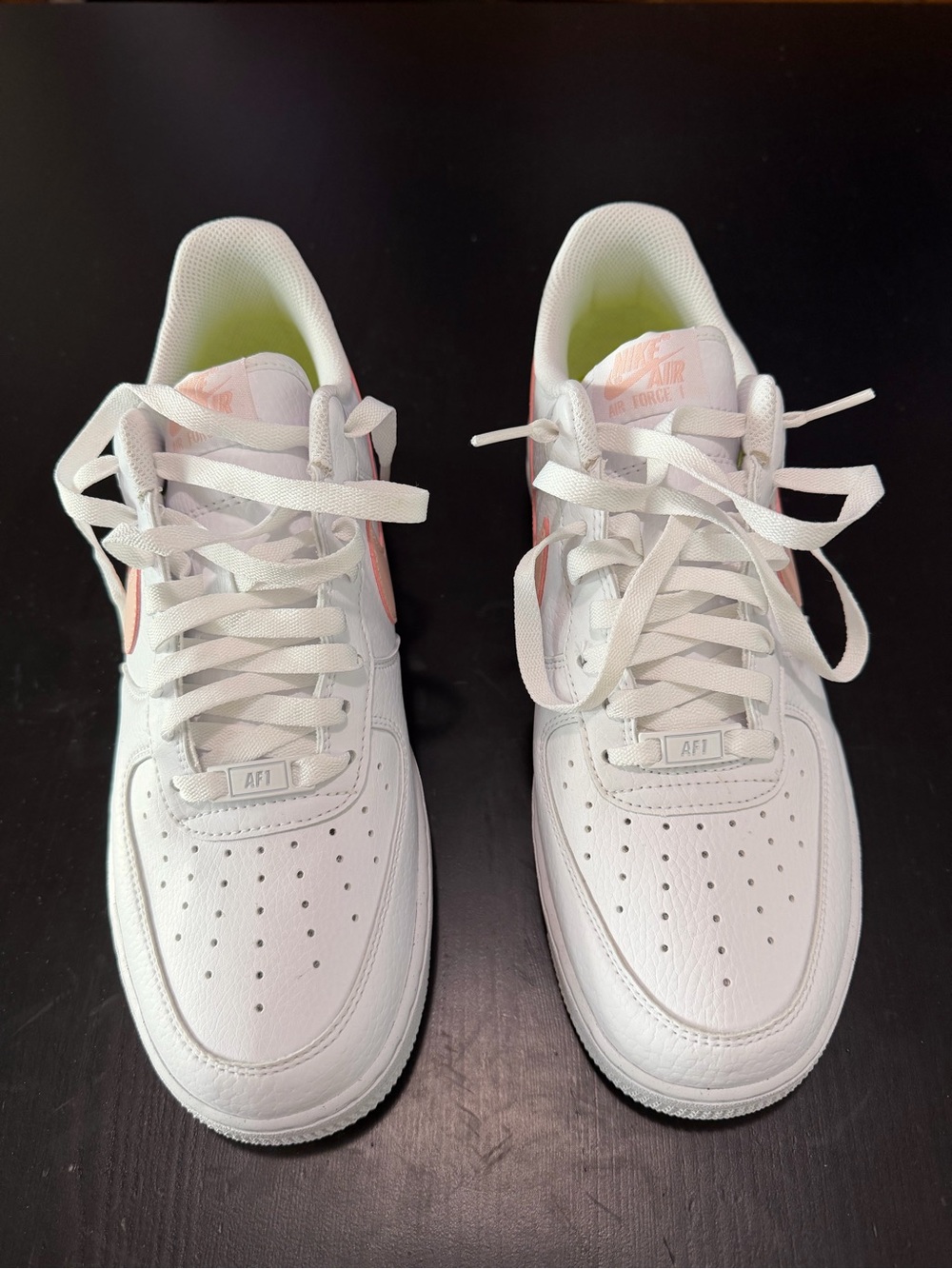 Nike Air Force 1 Next Nature White Pink Swoosh DV3808-111 Women’s 11 - NEW